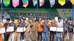 Pelaksanaan Bulan K3 di Coastal Area & Apel Bulan K3 Provinsi Kepri bersama Gubernur di Batam